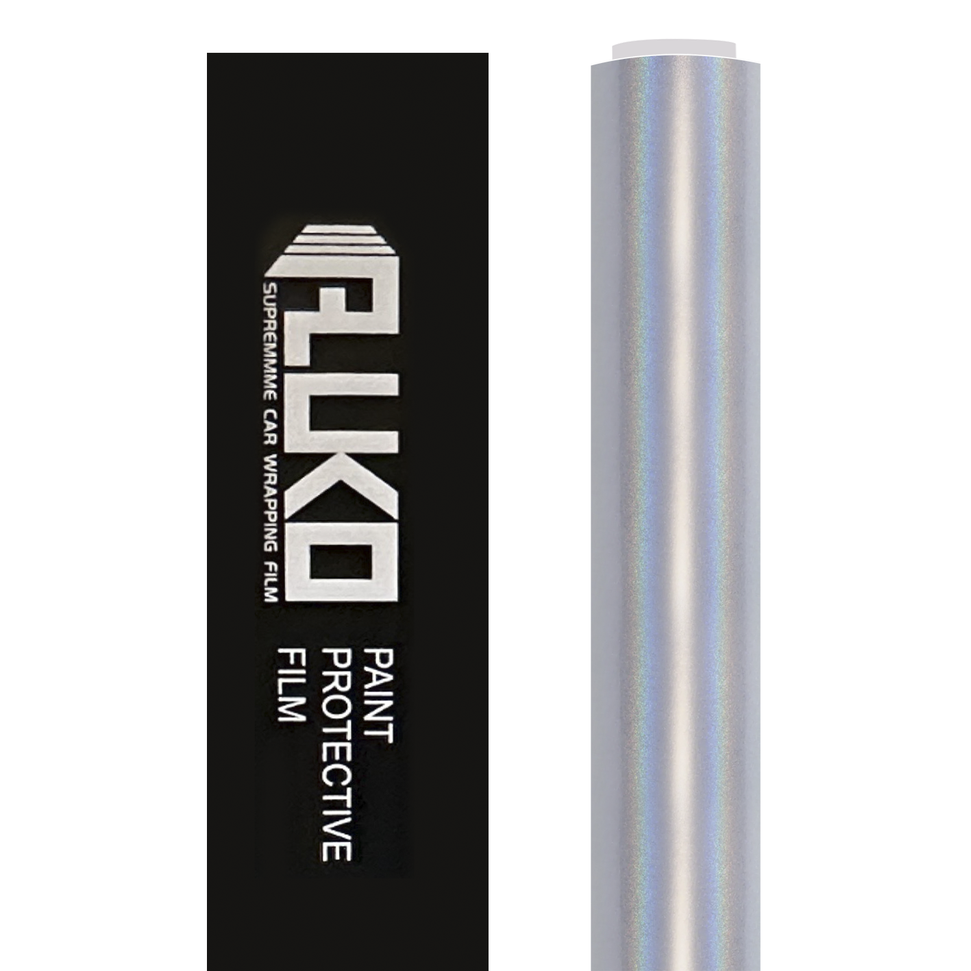 TPU Gloss Metallic Rainbow Laser White Colored PPF Paint Protection Film