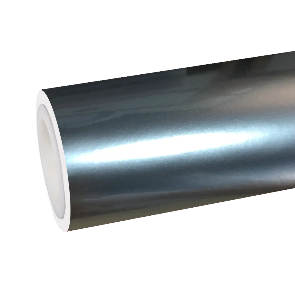 TPU Gloss Metallic Somato Blue Car Vinyl Wrap