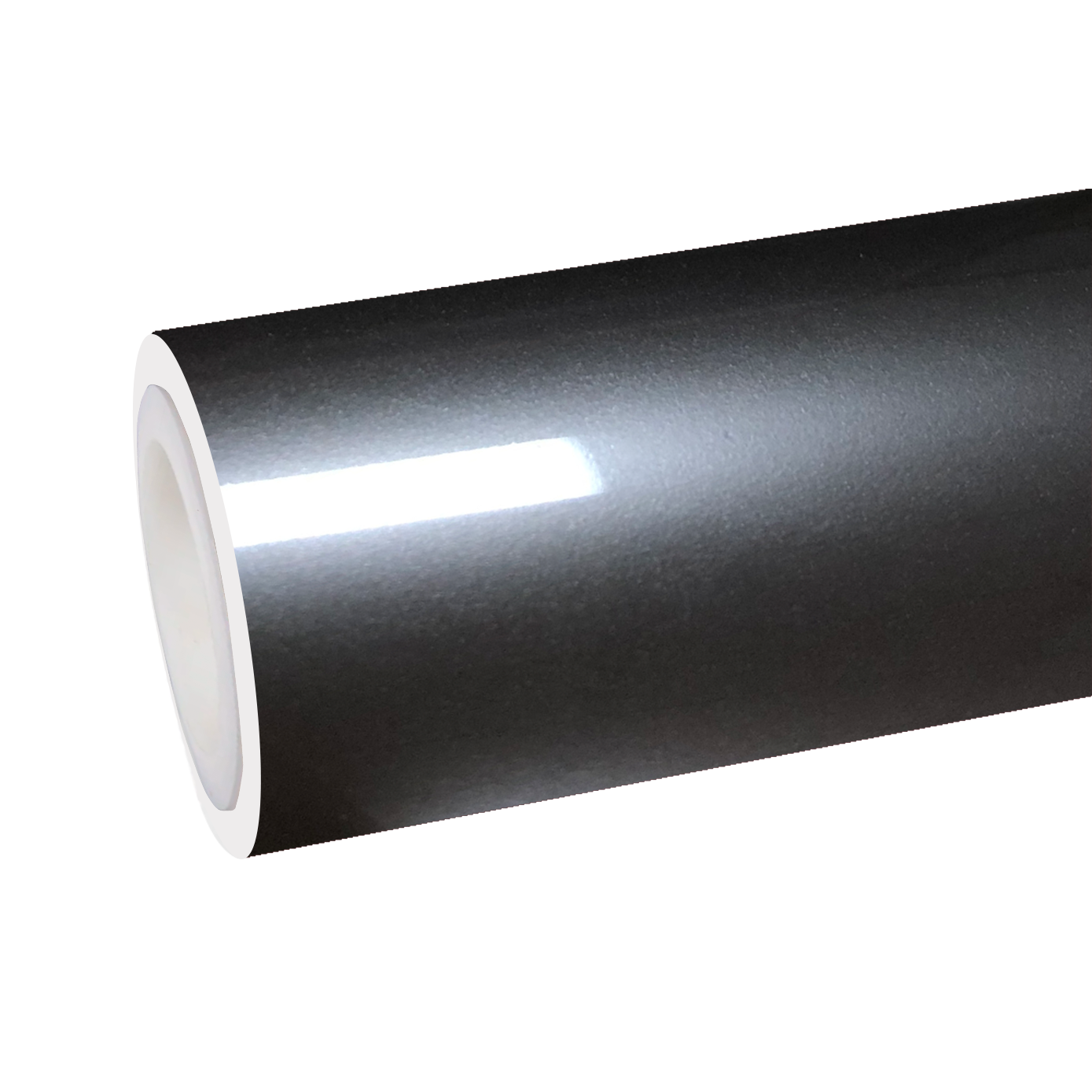 TPU Gloss Metallic Tungsten Black Colored PPF Paint Protection Film  