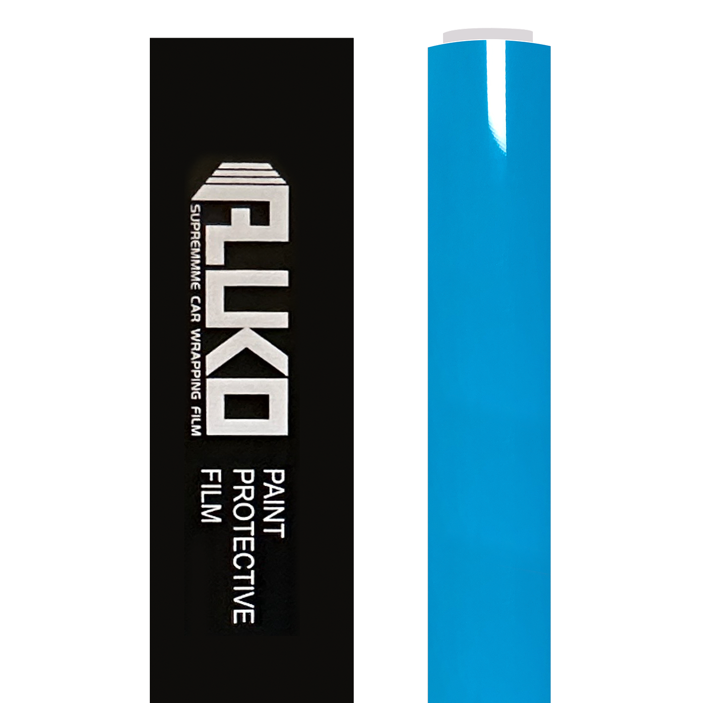 TPU Gloss Miami Blue Colored PPF Paint Protection Film