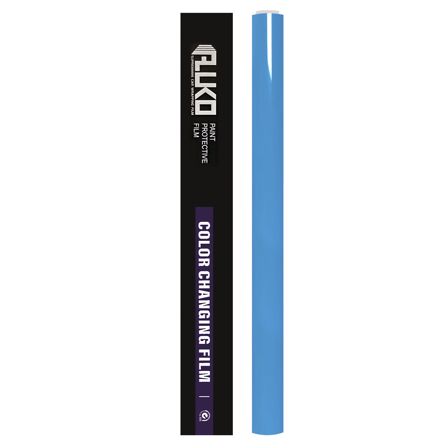 TPU Gloss Miami Blue Colored PPF Paint Protection Film