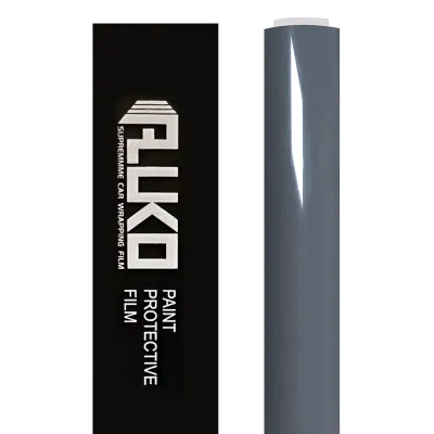 TPU Gloss Nardo Grey Car Vinyl Wrap Sale 02