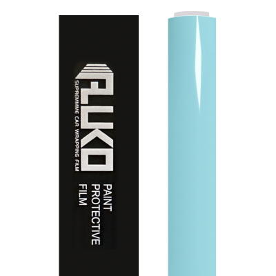 TPU Gloss Tiffany Blue Colored PPF Paint Protection Film 02