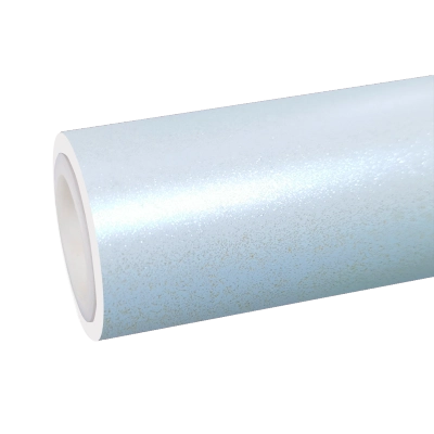 TPU Matte Metallic Chameleon Diamond Blue White Colored PPF Paint Protection Film 01