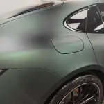 Matte Metallic Diamond Green Car Vinyl Wrap PET