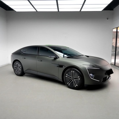 Matte Metallic Satin Mystical Green Car Vinyl Wrap PET 02