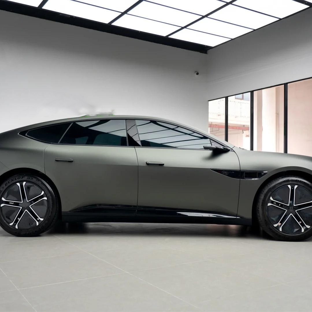 Matte Metallic Satin Mystical Green Car Vinyl Wrap PET