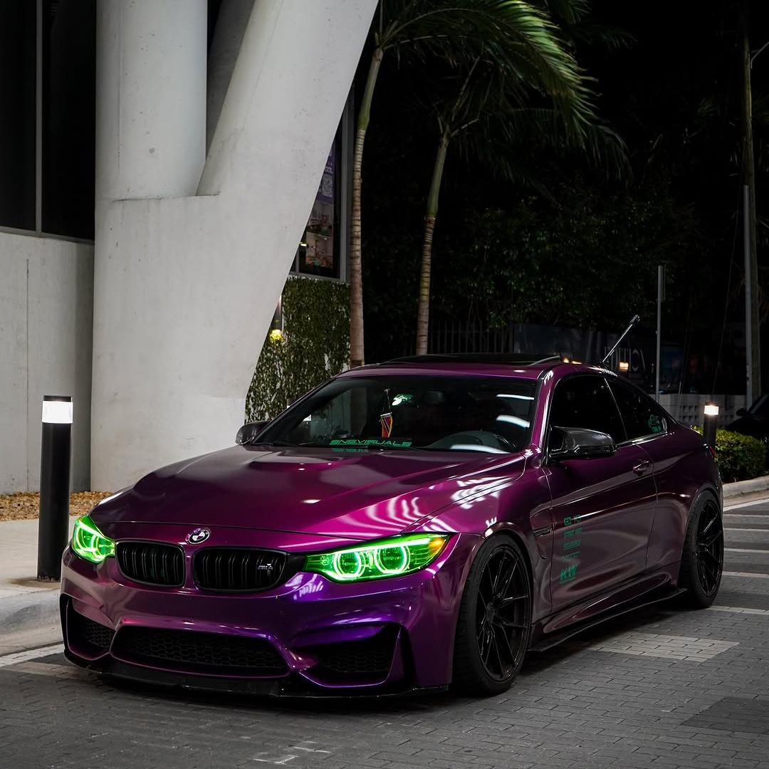 Gloss Metallic Grape Purple Car Vinyl Wrap