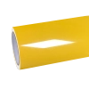 Gloss Racing Yellow Car Vinyl Wrap PET