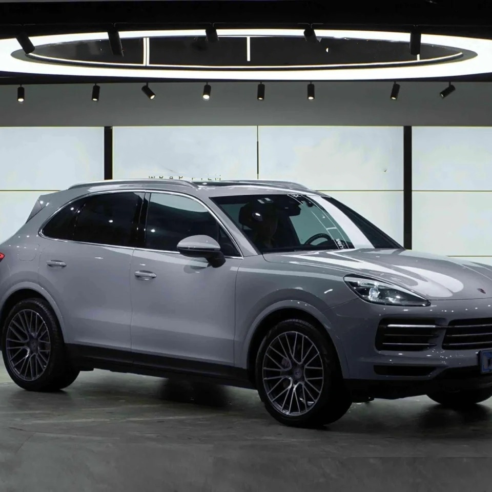 Gloss Light Slate Grey Car Vinyl Wrap PET