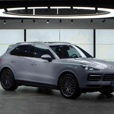 Gloss Light Slate Grey Car Vinyl Wrap PET 02