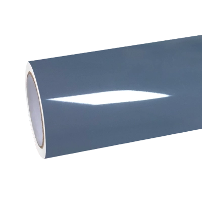 Gloss Slate Grey Car Vinyl Wrap PET 01