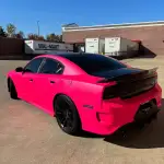 Ultimate Flat Fluorescent Pink Car Vinyl Wrap