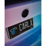 Aluko Rainbow Laser Pink Blue Custom Car Wrap Designs