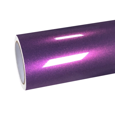Gloss Metallic Sky Vast Purple Car Vinyl Wrap PET 01