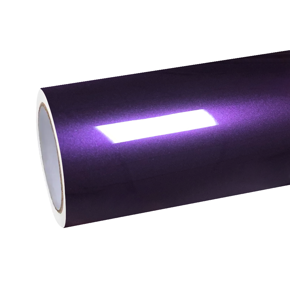 Gloss Metallic Twilight Purple Car Vinyl Wrap PET
