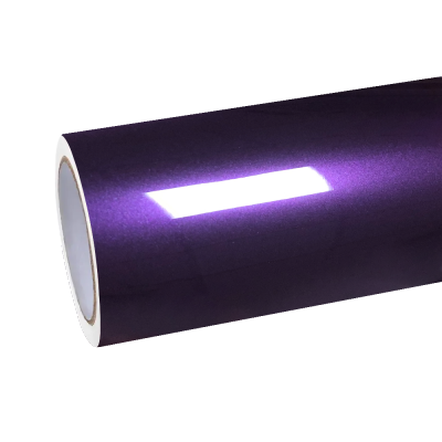 Gloss Metallic Twilight Purple Car Vinyl Wrap PET 01