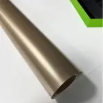 Matte Metallic Champagne Gold Car Wrap PET 