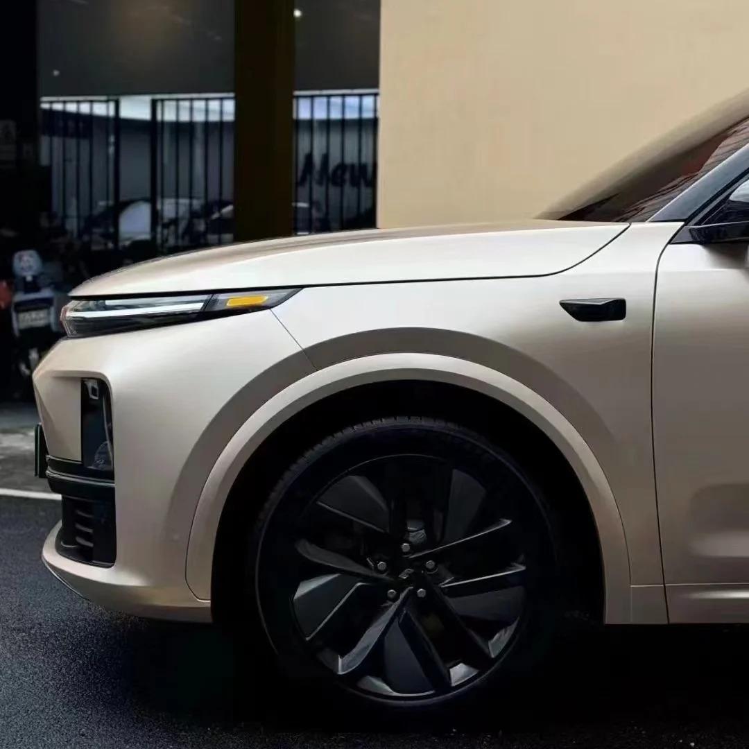 Metallic Champagne Gold Car Wrap PET 