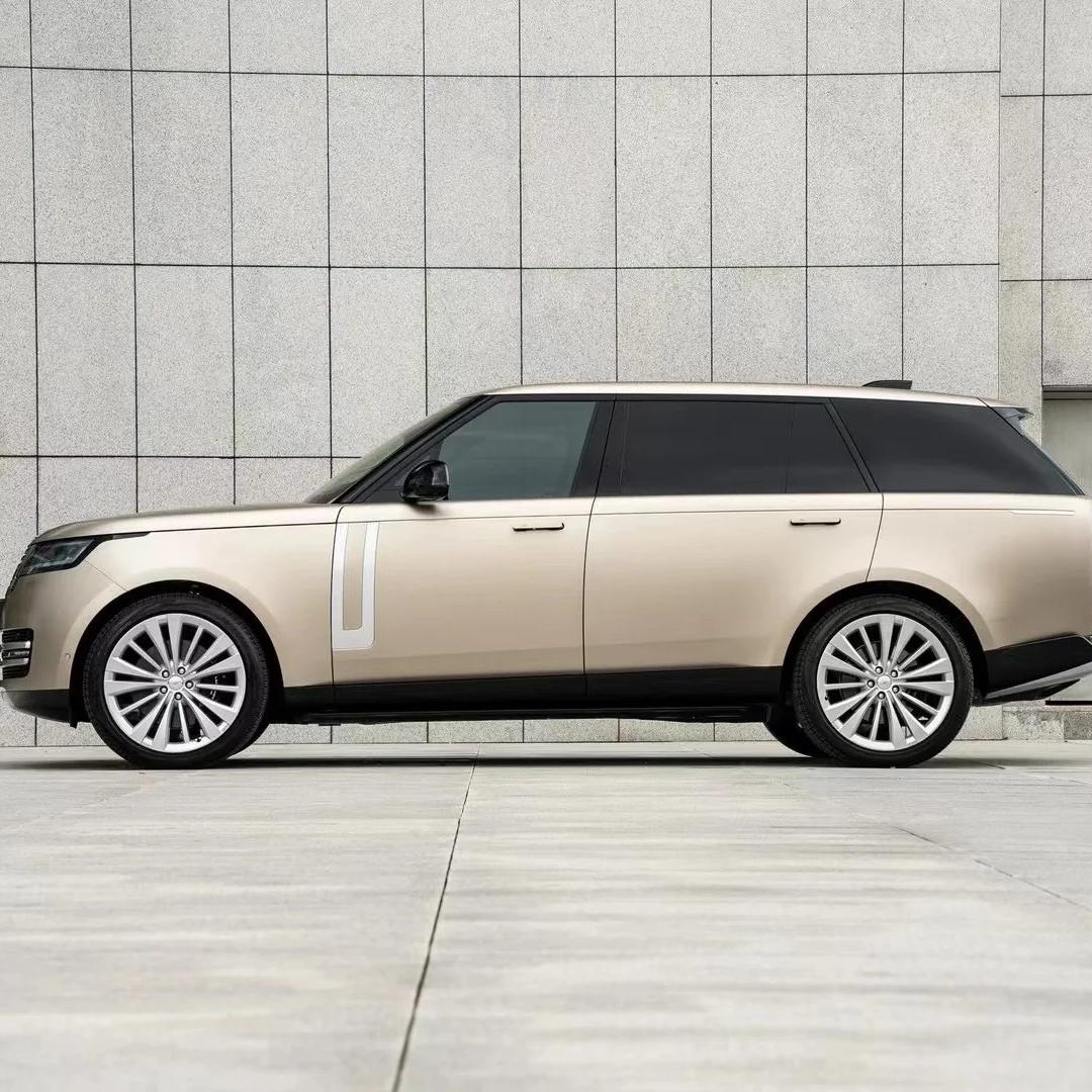 Metallic Champagne Gold Car Wrap PET 