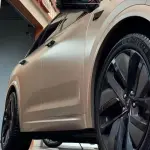 Matte Metallic Champagne Gold Car Wrap PET 