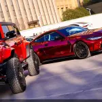 Gloss Mirror Chrome Red  Car Vinyl Wrap PET