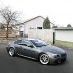 Matte Metallic Dark Grey Car Vinyl Wrap