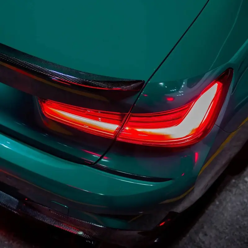 Gloss Hell Green Car Vinyl Wrap PET