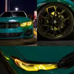 Gloss Hell Green Car Vinyl Wrap PET
