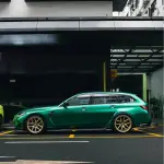 Gloss Metallic Emerald Green Car Wrap Vinyl PET