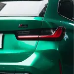 Gloss Metallic Emerald Green Car Wrap Vinyl PET