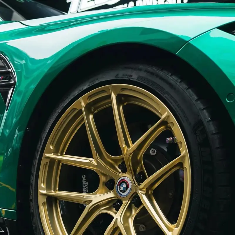 Gloss Metallic Emerald Green Car Wrap Vinyl PET