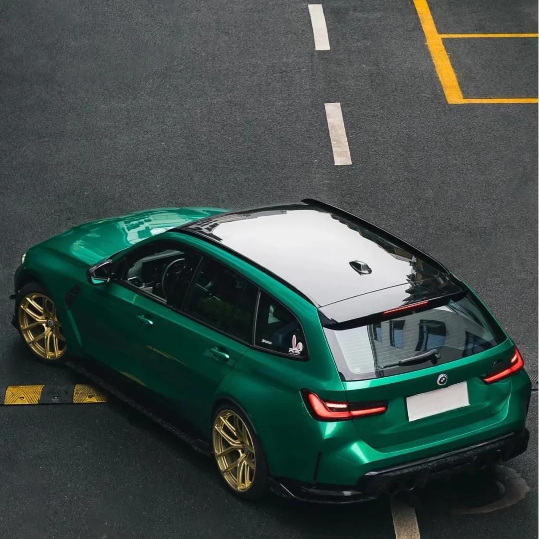 Gloss Metallic Emerald Green Car Wrap Vinyl