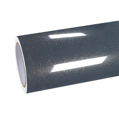 Gloss Metallic Tourmaline Grey Car Vinyl Wrap PET 01
