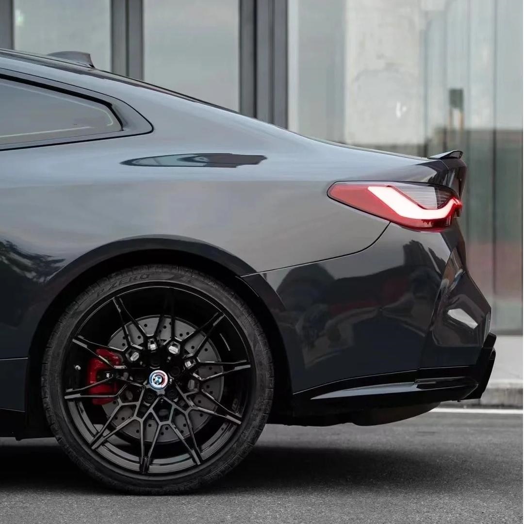 Gloss Metallic Tourmaline Grey Car Vinyl Wrap PET