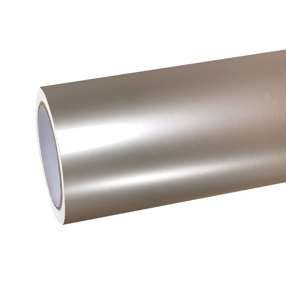 Metallic Champagne Gold Car Wrap PET 