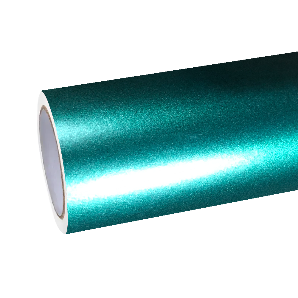 Matte Metallic Emerald Green Car Vinyl Wrap