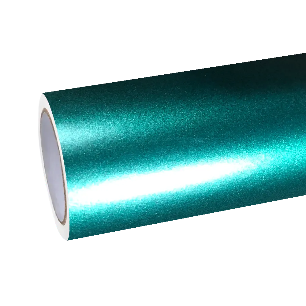 Matte Metallic Emerald Green Car Vinyl Wrap