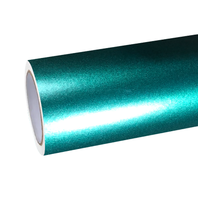 Matte Metallic Emerald Green Car Vinyl Wrap 01