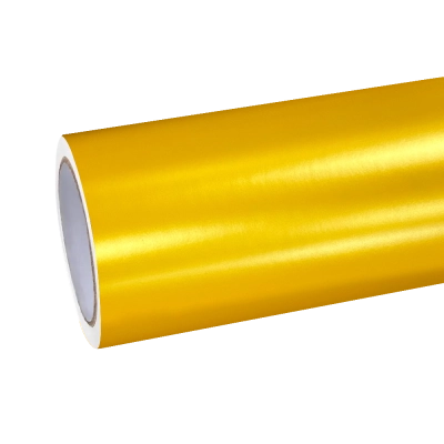 Matte Metallic Satin Energetic Yellow Car Vinyl Wrap 01