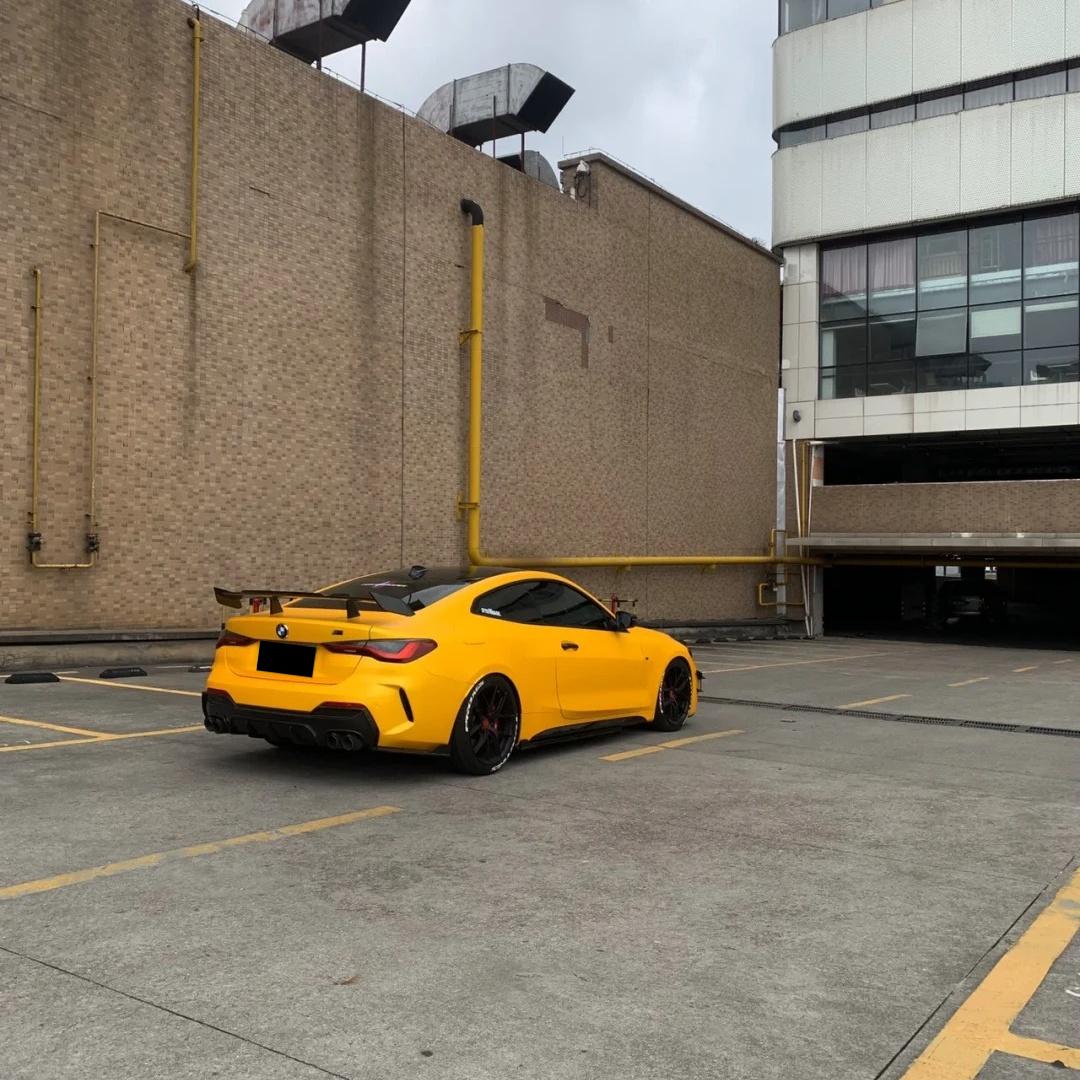 Matte Metallic Satin Energetic Yellow Car Vinyl Wrap