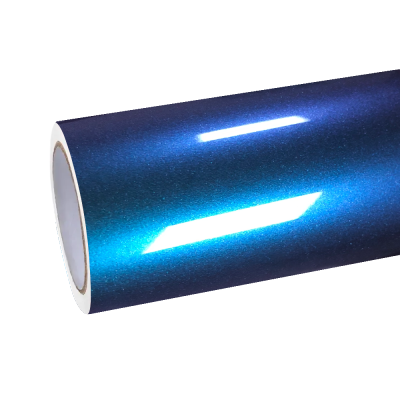 Gloss Metallic Chameleon Purple Blue Car Vinyl Wrap PET 01