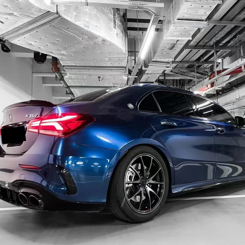 Gloss Indigo Blue Car Vinyl Wrap PET