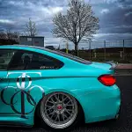 Gloss Sparkle Glitter Tiffany Blue Car Vinyl Wrap