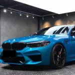 Gloss Metallic Atomic Teal Car Vinyl Wrap
