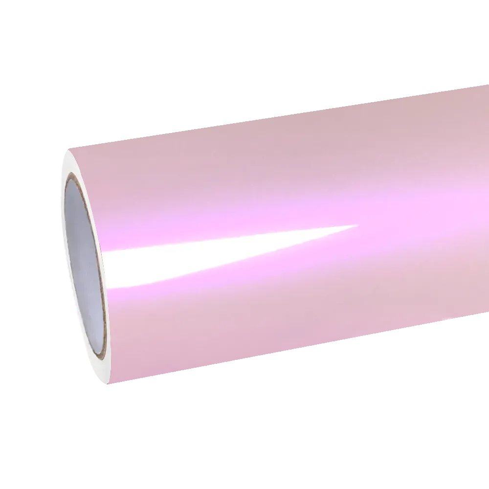 Gloss Metallic Purple Pink Car Vinyl Wrap PET