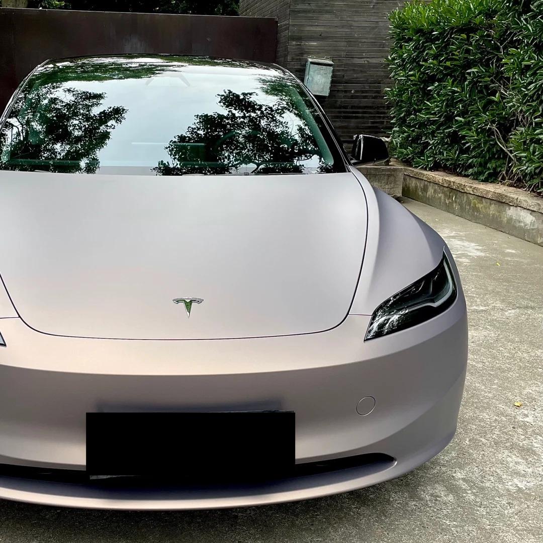 Matte Metallic DBX Purple Car Vinyl Wrap PET