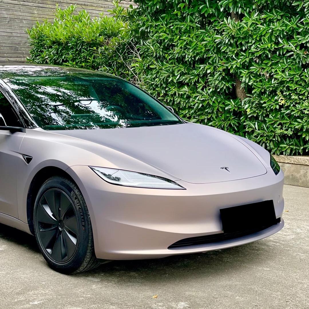 Matte Metallic DBX Purple Car Vinyl Wrap PET