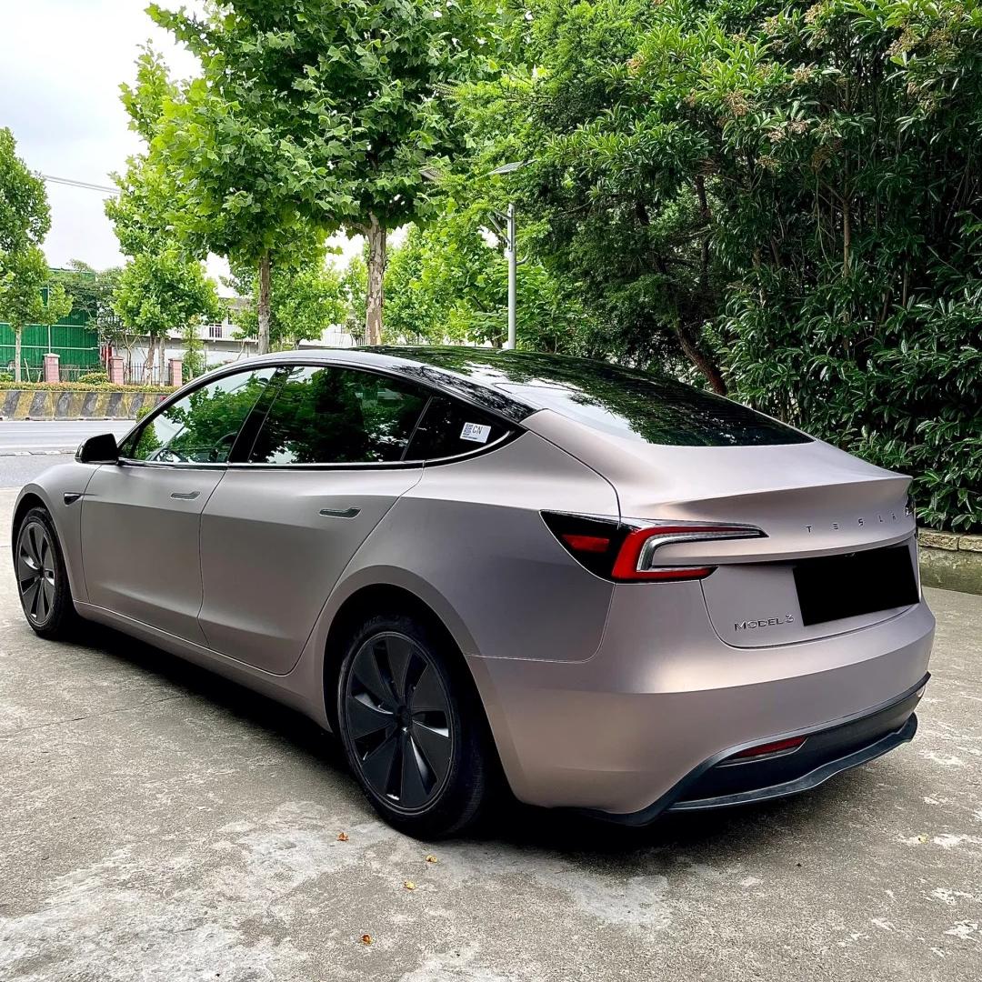 Matte Metallic DBX Purple Car Vinyl Wrap PET