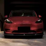 Gloss Metallic Ancora Red Car Vinyl Wrap PET